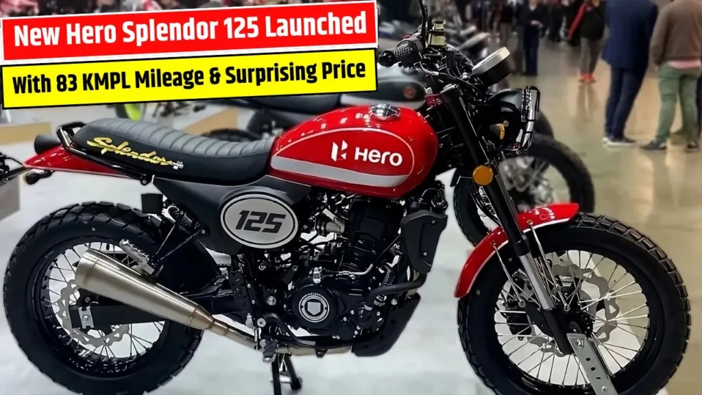 New Hero Splendor 125 Launched