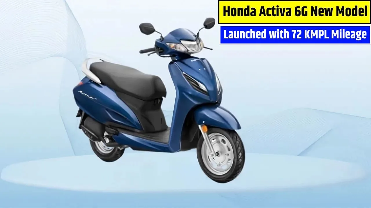 New Honda Activa 6G Launched