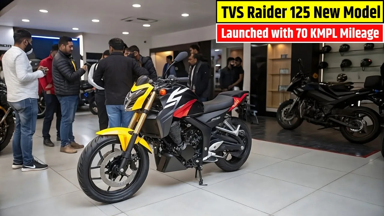 TVS Raider 125 New Model